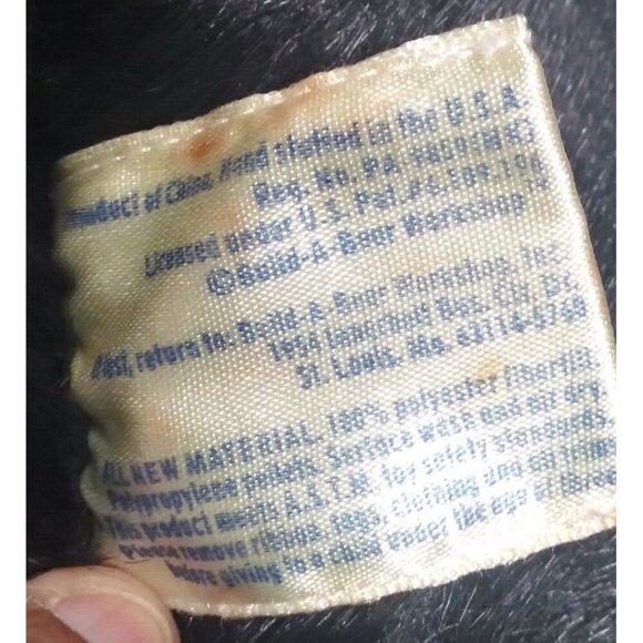 Build A Bear Black Lab Retriever Puppy Dog Plush Labrador Soft Tongue Stuffed EC - Picture 9 of 9